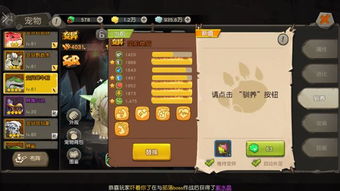 《疯狂原始人》萌宠养成，解锁乐趣新高度！