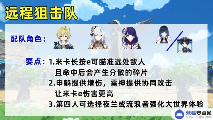 原神米卡散珐米行攻略：配队技巧全解析