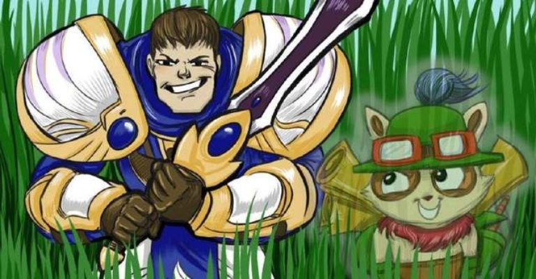 英雄联盟盖伦老外熟练度超千万却止步青铜