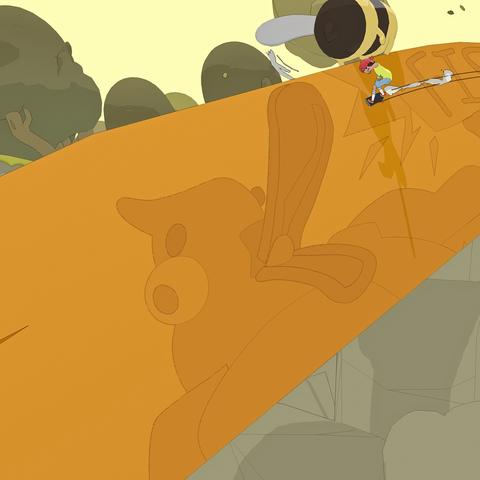 《奥力奥力世界》PS5评测：独树一帜的色彩滑板冒险