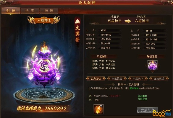 《封神宝物升级秘籍：揭秘开天灵宝进化之路》