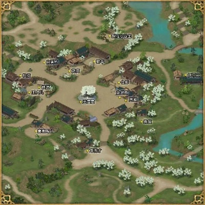 大江湖苍龙白鸟曲家村攻略：江东曲家村地图全收录