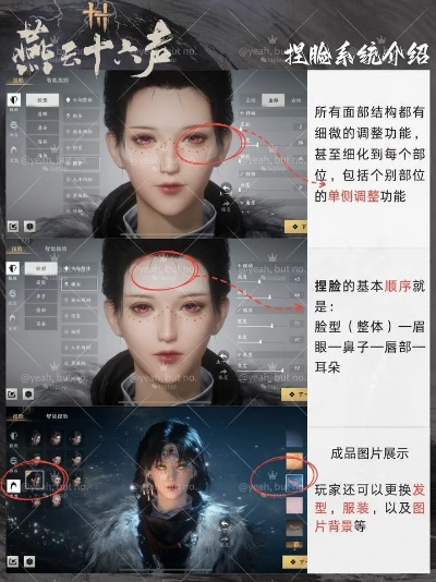 燕云十六声叔捏脸码分享 燕云十六声叔捏脸码分享