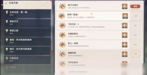 《原神厨子渔夫成就解锁！每日委托隐藏秘籍大揭秘》