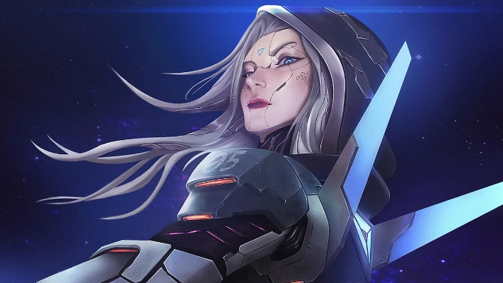 《艾希&刀妹插画曝光：美少女互动甜蜜瞬间》