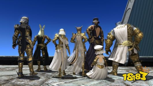 《FF14水晶沙漠炎火套装：揭秘神秘外观》
