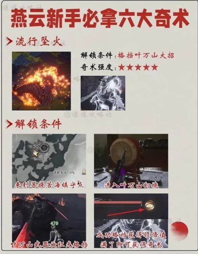 燕云十六声奇术换法攻略揭秘！