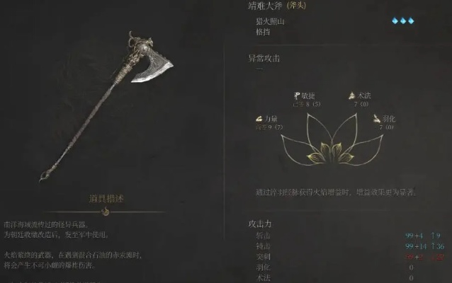 《渊虚之羽飞鸣大斧：明末神斧技能揭秘》