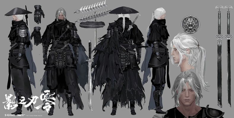 《影之刃零》主角脸模揭秘：网红脸之外的新选择！