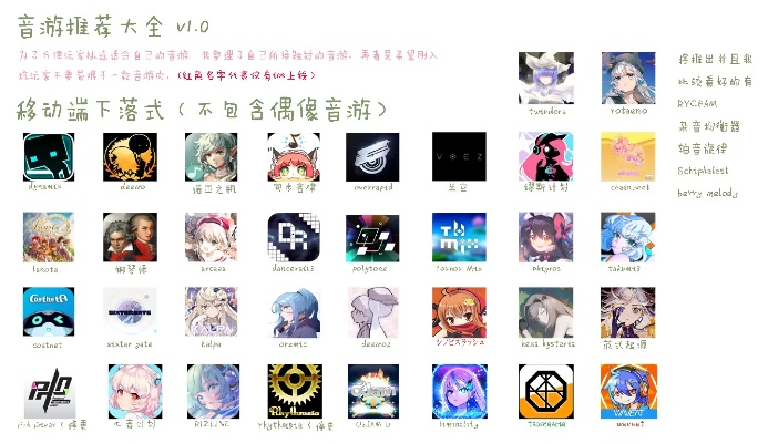 《十大热门音乐游戏推荐：必下载的音乐动态游戏排行》