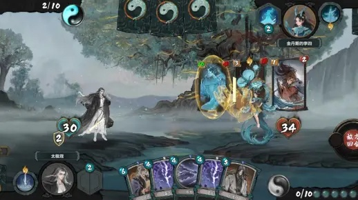 水墨仙域卡牌对决，上古河图修仙传奇