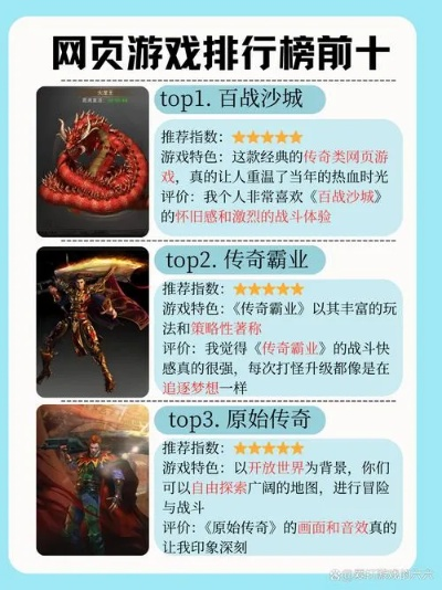 《揭秘！十大耐玩大师级游戏，谁是你的心头好？》