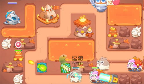 《保卫萝卜4饿龙传说第8关攻略：轻松通关秘籍》