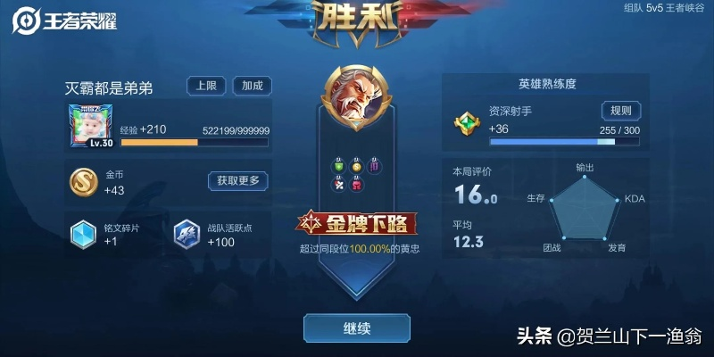 王者荣耀：如何获得顶级游走称号？评分标准揭秘