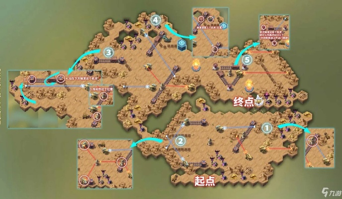 剑与远征荒漠哭嚎通关秘籍：高效路线攻略揭秘