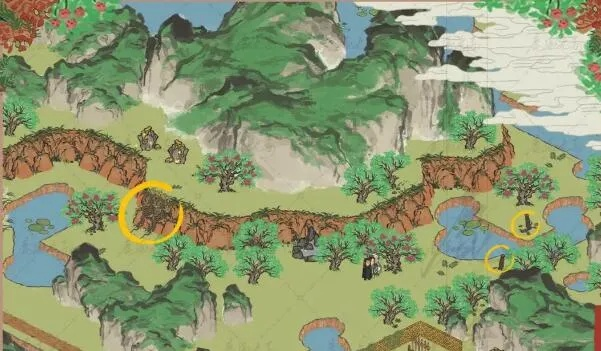 江南百景图猎户人家后山快速攻略：揭秘隐秘路径