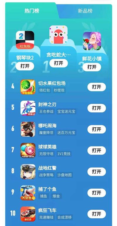 热榜推荐！最新最火小游戏盘点，爆款游戏速来一探！
