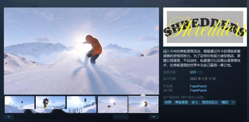 单板滑雪游戏盘点：十大热门单板滑雪游戏推荐！