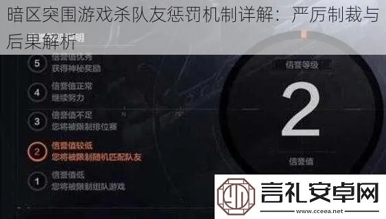 《暗区突围：严惩队友攻击，公平竞技不容破坏！》