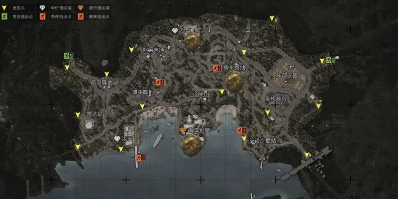 暗区前线要塞男团刷新位置攻略揭秘