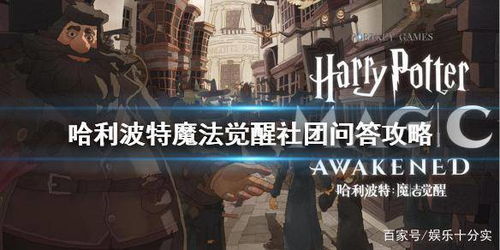 哈利波特魔法觉醒染发魔药攻略：独家秘籍解锁！