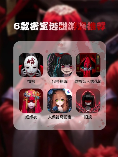 《十大热门怪谈游戏盘点：揭秘最受欢迎的惊悚之作》