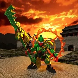 《机甲三国》关公战秦琼：1K2K战场上的传奇对决！