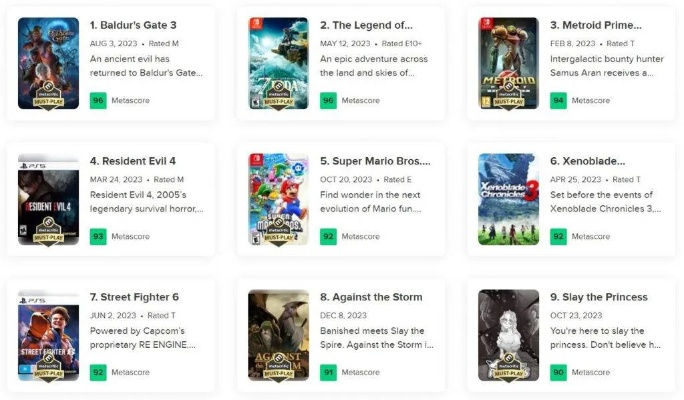 三维游戏盘点：十大热门必玩佳作推荐