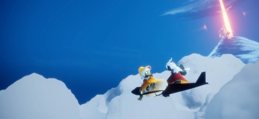 《光遇飞机打卡秘境：揭秘隐藏彩蛋地点》