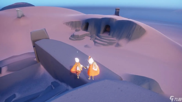 《光遇紫月城快速导航：新手必看前往攻略》