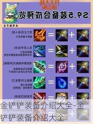 金铲子合成攻略：盘点所有合成装备一览