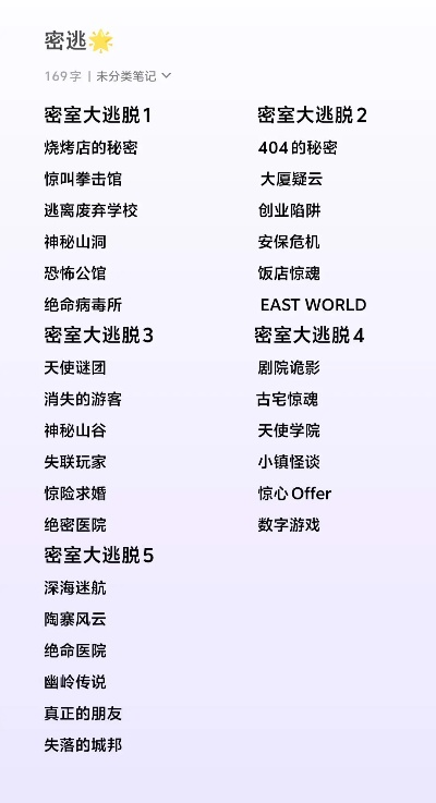 密室游戏盘点：热门新游排行，解锁刺激冒险！