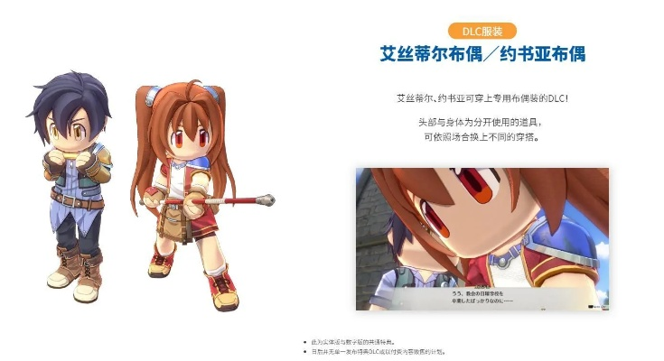 《空之轨迹1st特典服装大揭秘！中文版同步发售》