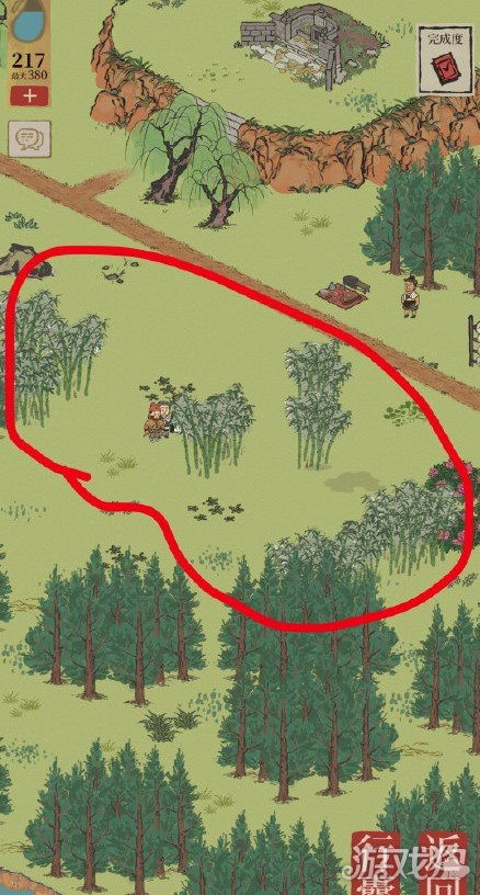 江南百景图竹间高地攻略：快速路线揭秘