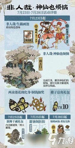 江南百景图7月画池角色大盘点，黄泥画池全览揭秘