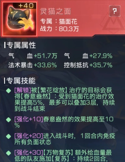 双生猫面花技能深度解析：实战攻略揭秘