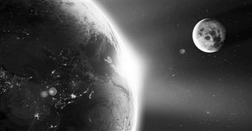 《虚实万象》月球灵感探秘：黑白宇宙新纪元