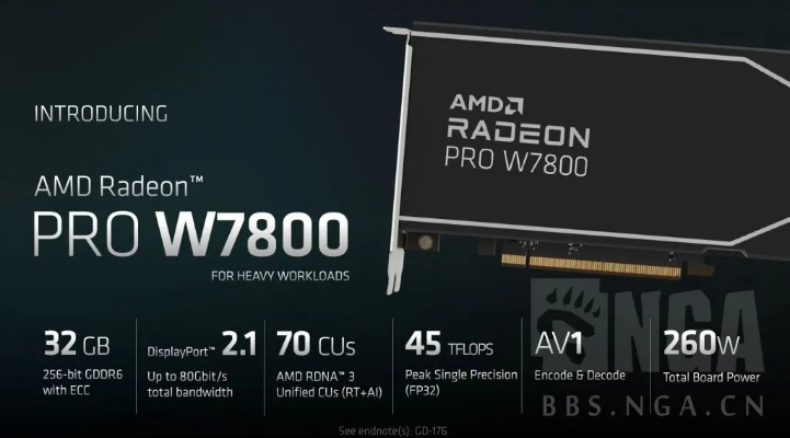 AMD W7900D显卡首曝！揭秘中国特供版独享性能优势