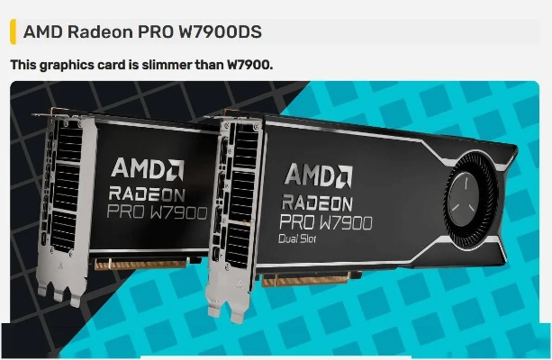 AMD W7900D显卡首曝！揭秘中国特供版独享性能优势