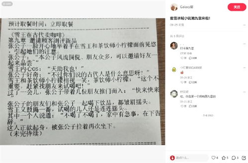 蜜雪冰城小票藏小说揭秘：官方独家连载，20章深度解析！