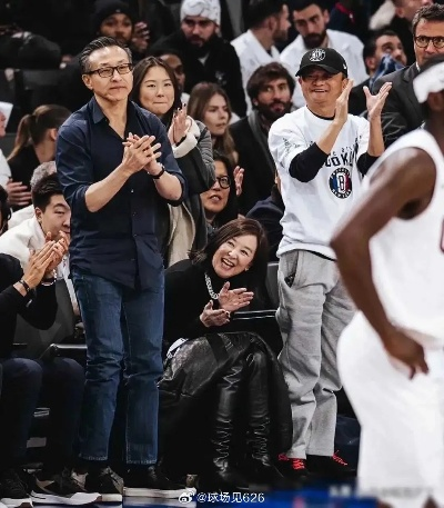 马云NBA赛场观战风云：大佬云集，吴泳铭成龙贝克汉姆同框！