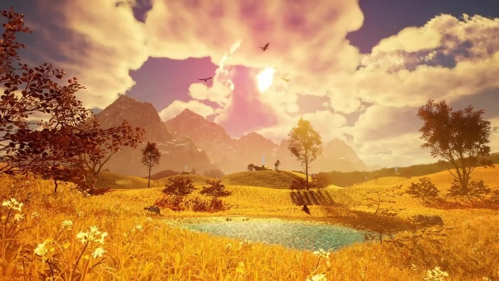 《永恒荒野》新图曝光：UI界面首度亮相，唯美画风引期待