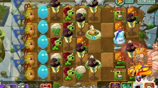 植物大战僵尸重植版PVP合作战新升级，永久死亡模式挑战极限