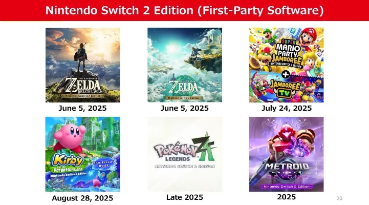 PS5独占游戏数突破，Switch2新曝光：22款独作改写，独家游戏盛宴来袭