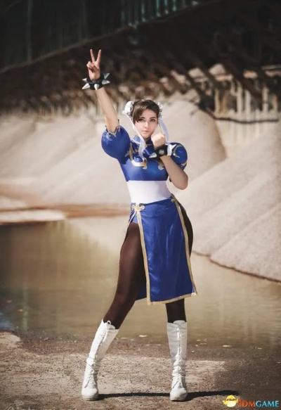 性感春丽COS大腿美腿，麦当劳街霸联动新品热辣来袭