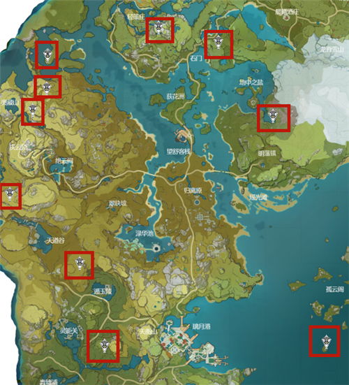 蒙德地灵龛全位置攻略，解锁蒙德神秘之地