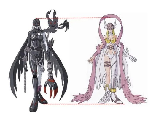 数码宝贝天女妖雕像身材惊艳，收藏必备绝版美品