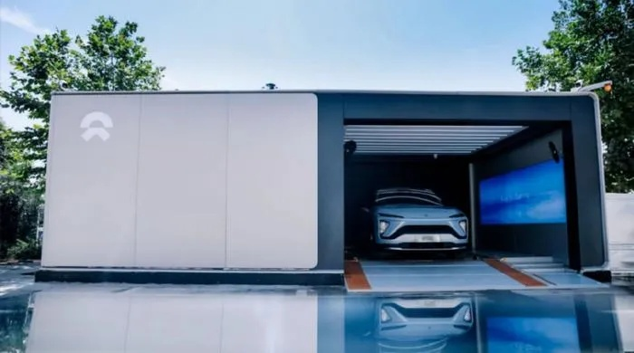 山沟充电桩成网红地标，蔚来车主打造赛博“充电圣地”