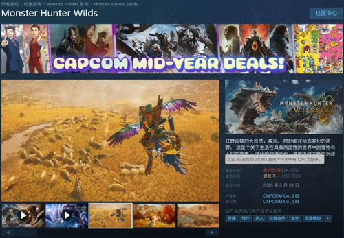 荒野巨变！《怪物猎人：荒野》9月更新，重燃狩猎新篇章