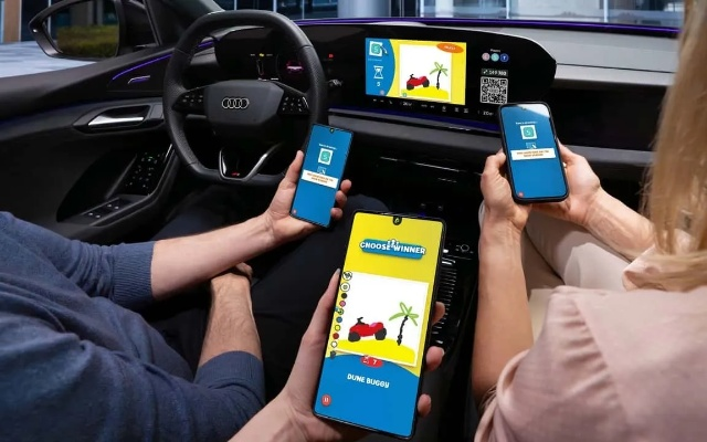 手机变手柄，奥迪A6/Q6 e-tron车载游戏新体验